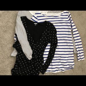 Old Navy maternity shirts
